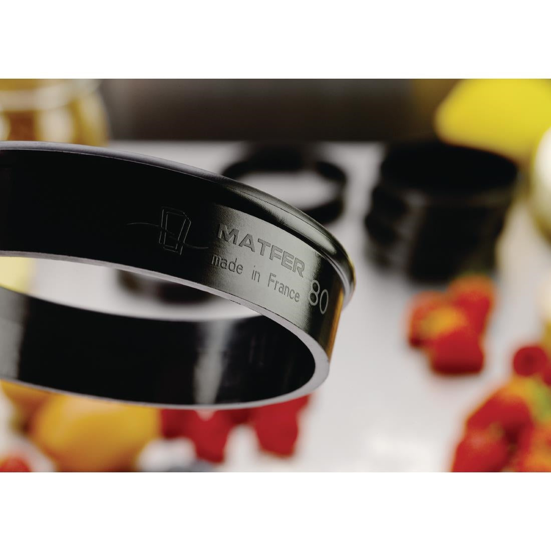 Matfer Bourgeat Exoglass Tart Ring 80mm