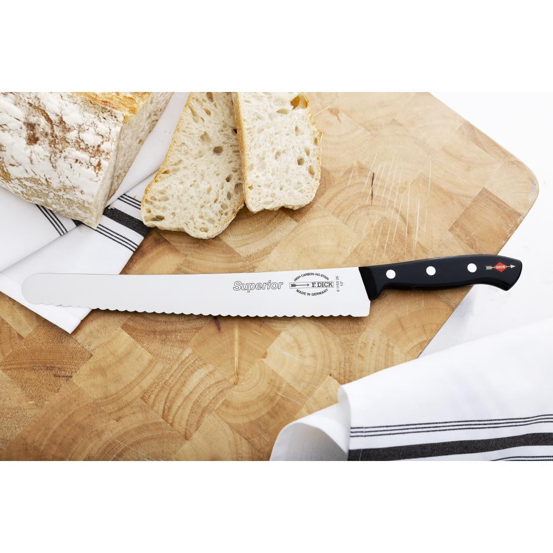 Dick Superior Bread Knife Black 26cm