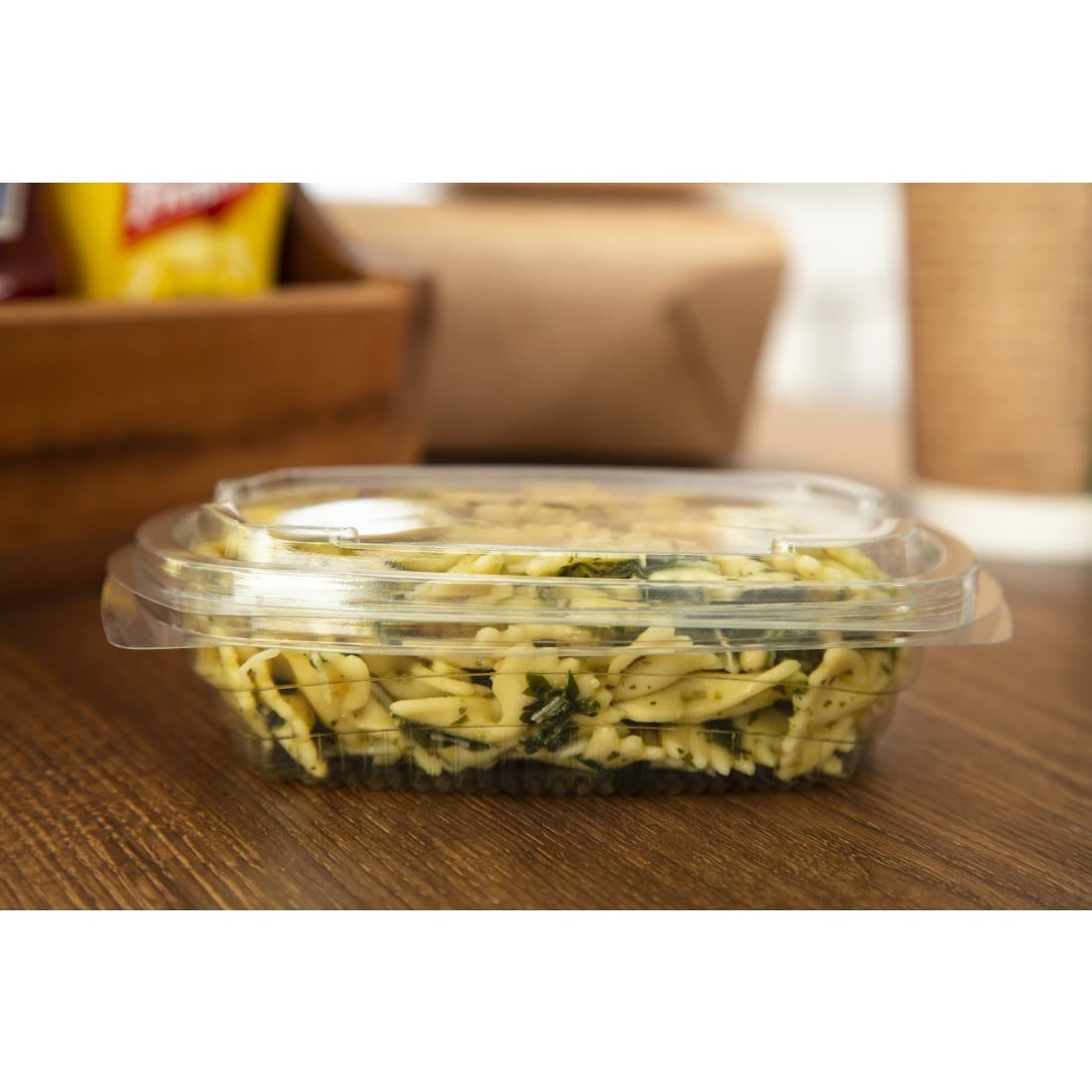 Faerch Fresco Recyclable Deli Containers With Lid 375ml / 13oz (500 Pack)