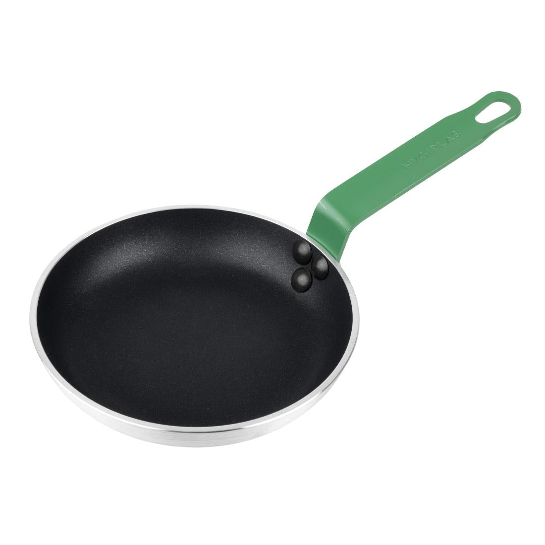 Hygiplas Aluminium Non-stick Teflon Platinum Plus Frying Pan Green 20cm