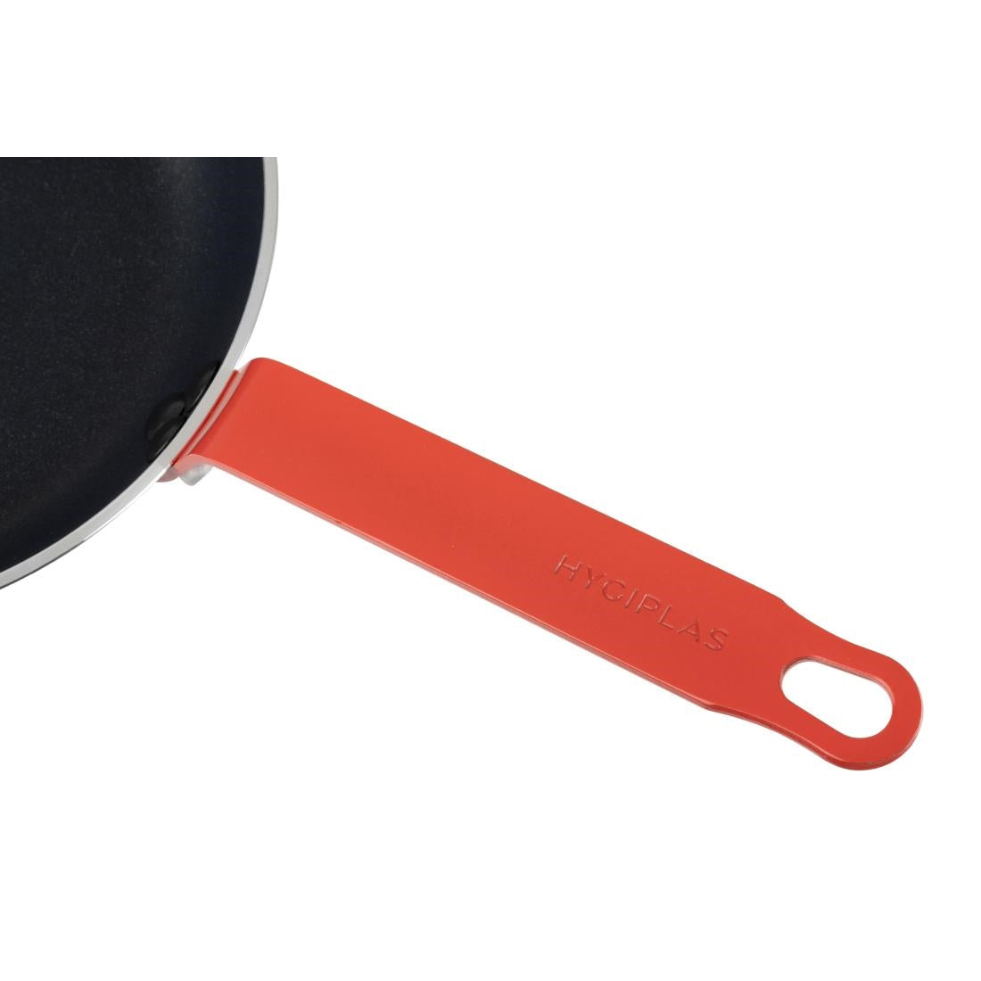 Hygiplas Aluminium Non-Stick Teflon Platinum Plus Frying Pan Red 24cm