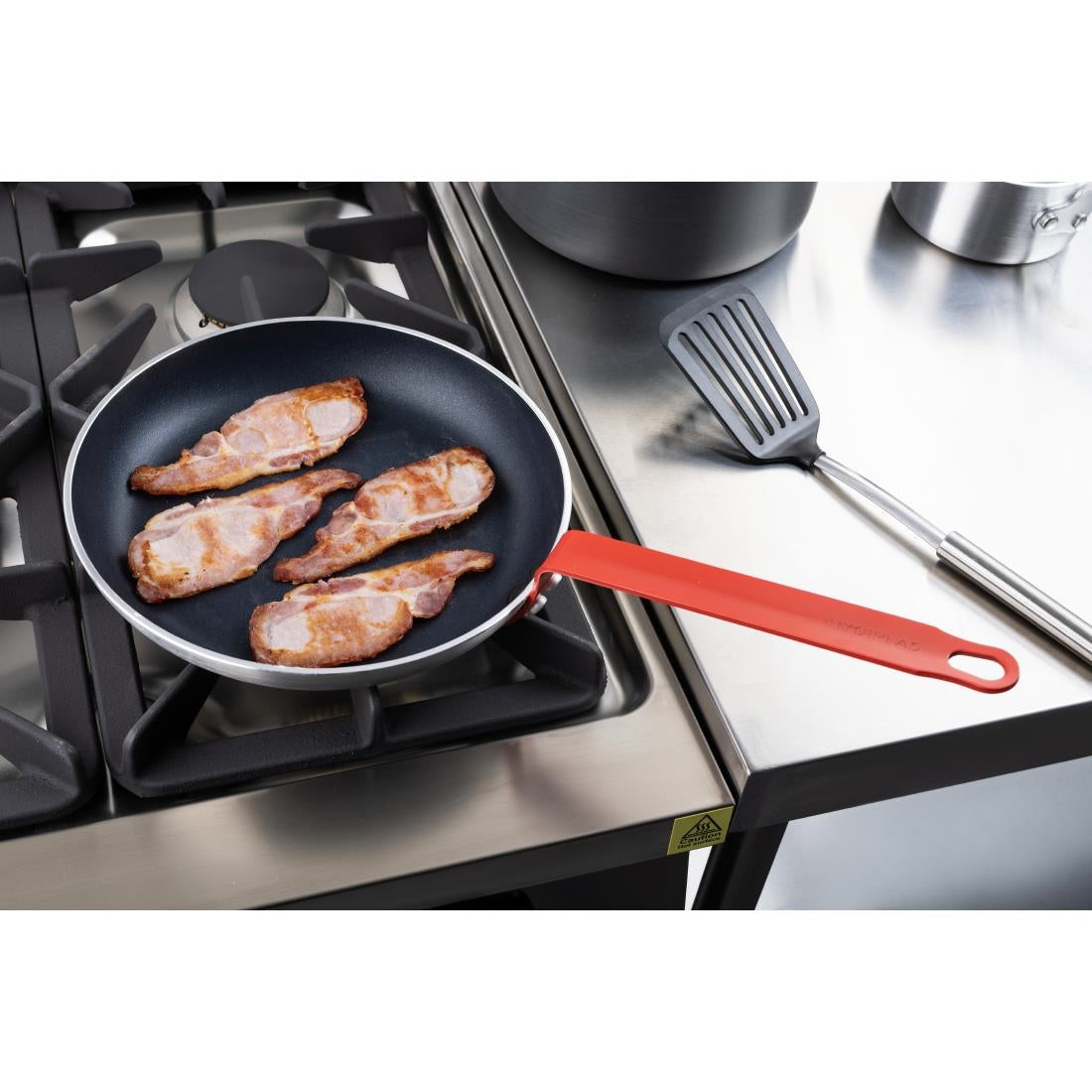 Hygiplas Aluminium Non-stick Teflon Platinum Plus Frying Pan Red 28cm