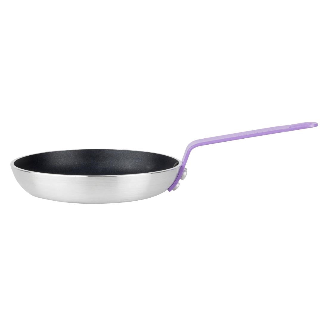 Hygiplas Aluminium Non-Stick Teflon Platinum Plus Frying Pan Purple 20cm