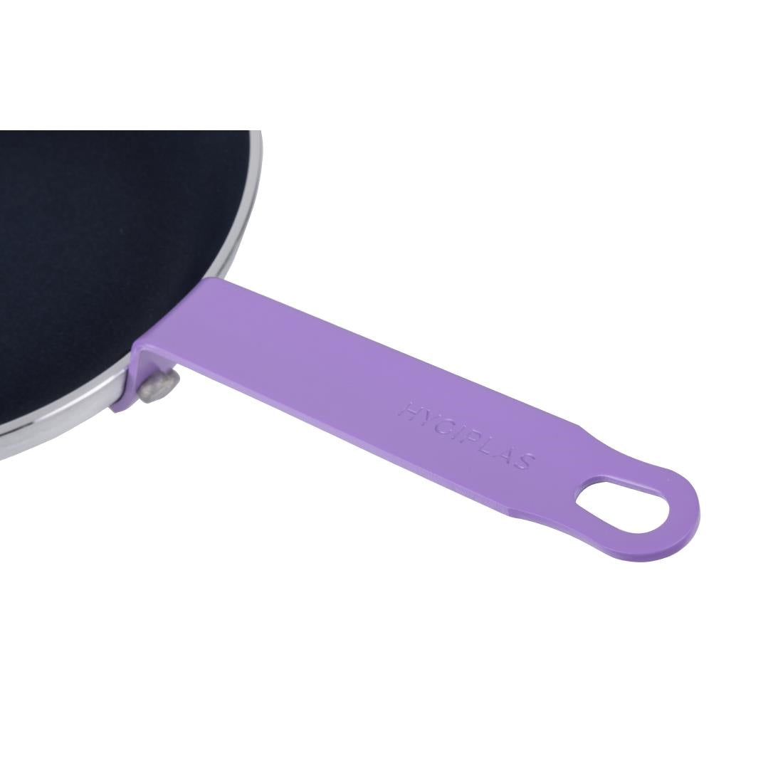 Hygiplas Aluminium Non-Stick Teflon Platinum Plus Frying Pan Purple 24cm