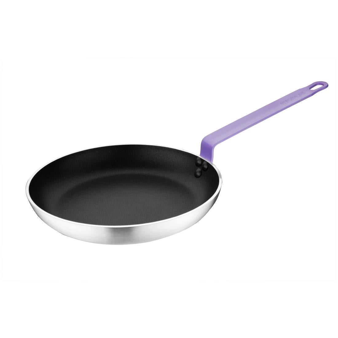 Hygiplas Aluminium Non-stick Teflon Platinum Plus Frying Pan Purple 28cm