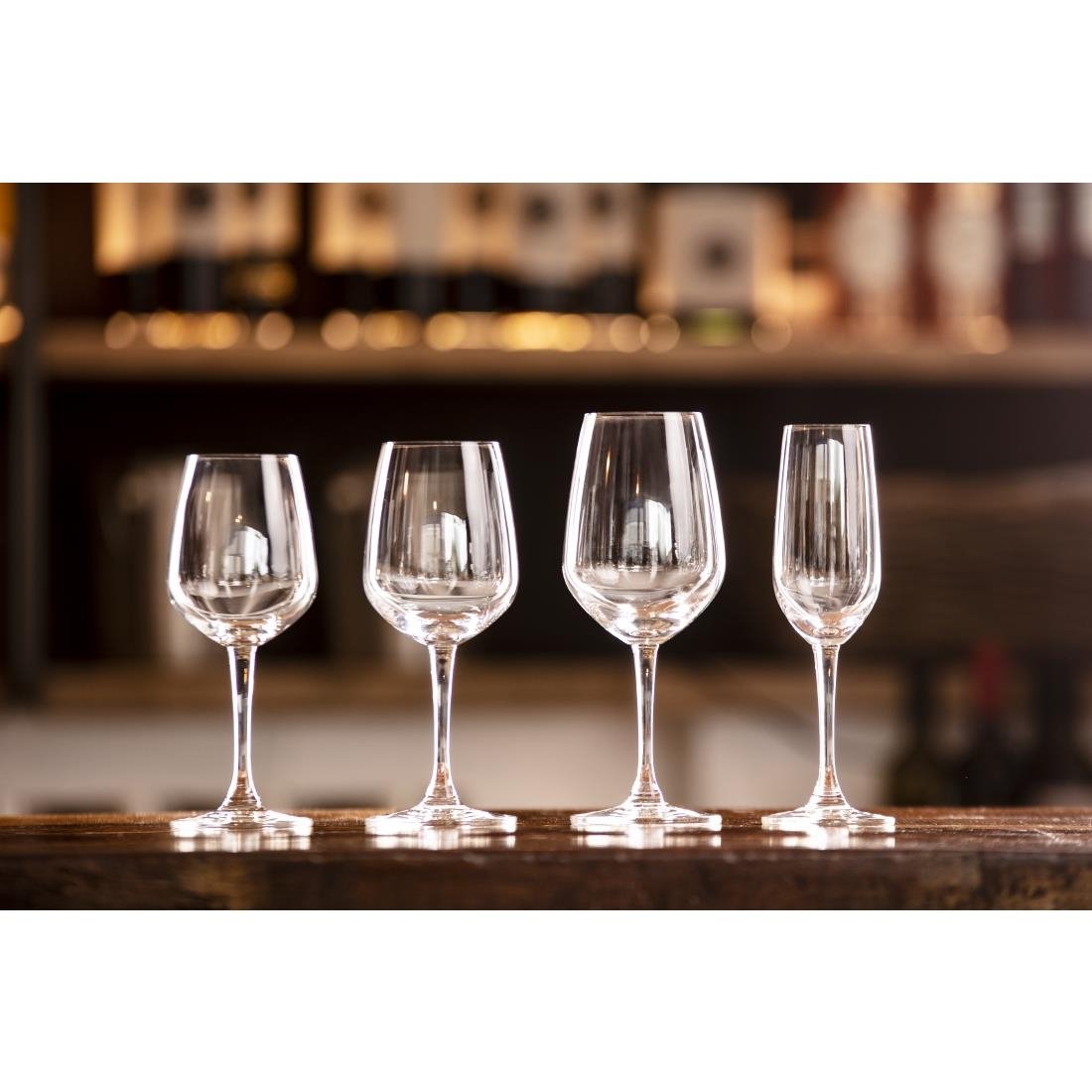 Olympia Mendoza Flute Glasses 185ml (6 Pack)