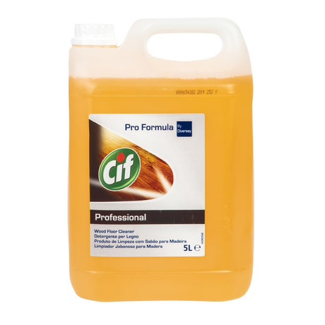 Cif Pro Formula Wood Floor Cleaner Concentrate 5Ltr