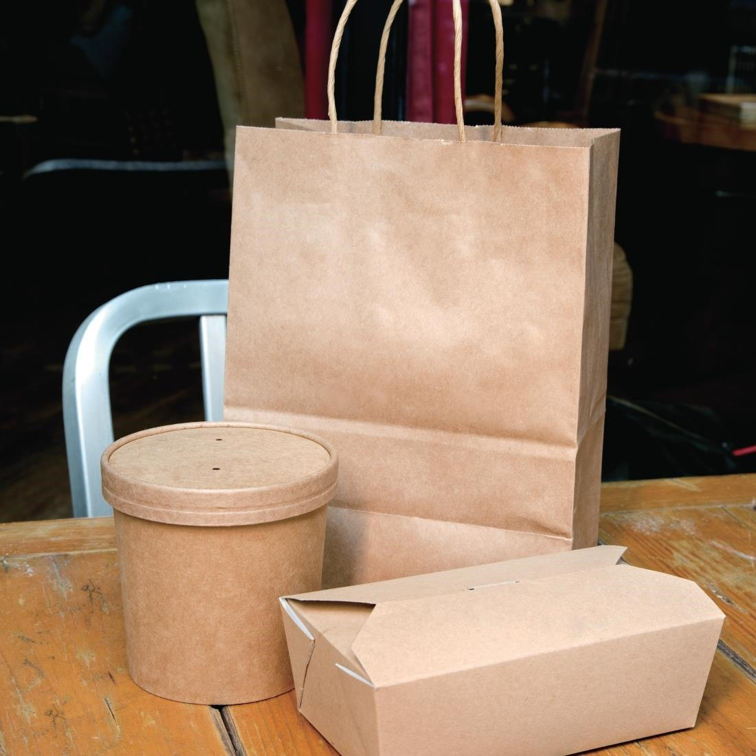 Fiesta Compostable Paper Soup Container Lids 98mm (500 Pack)