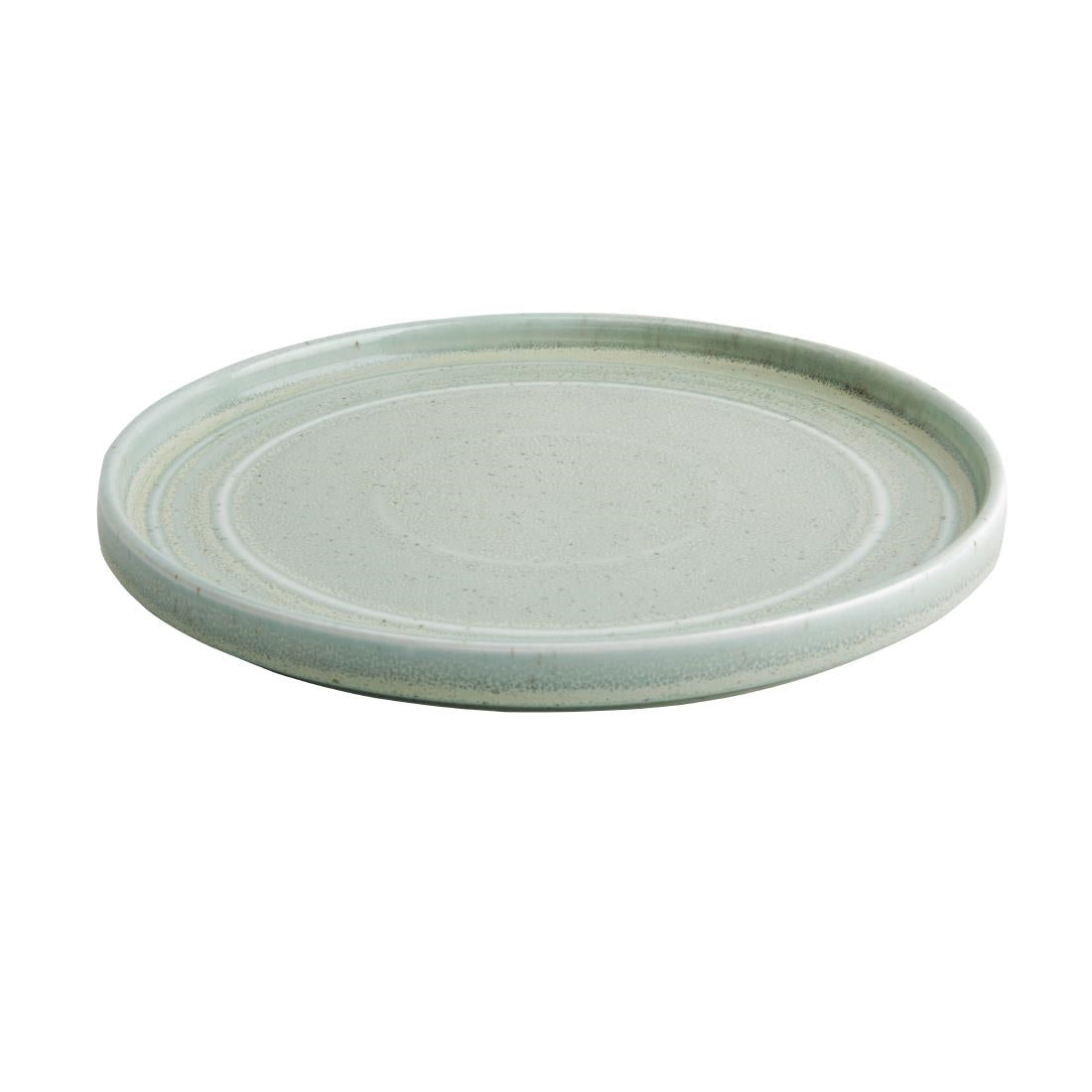 Olympia Cavolo Flat Round Plates Spring Green 220mm (6 Pack)