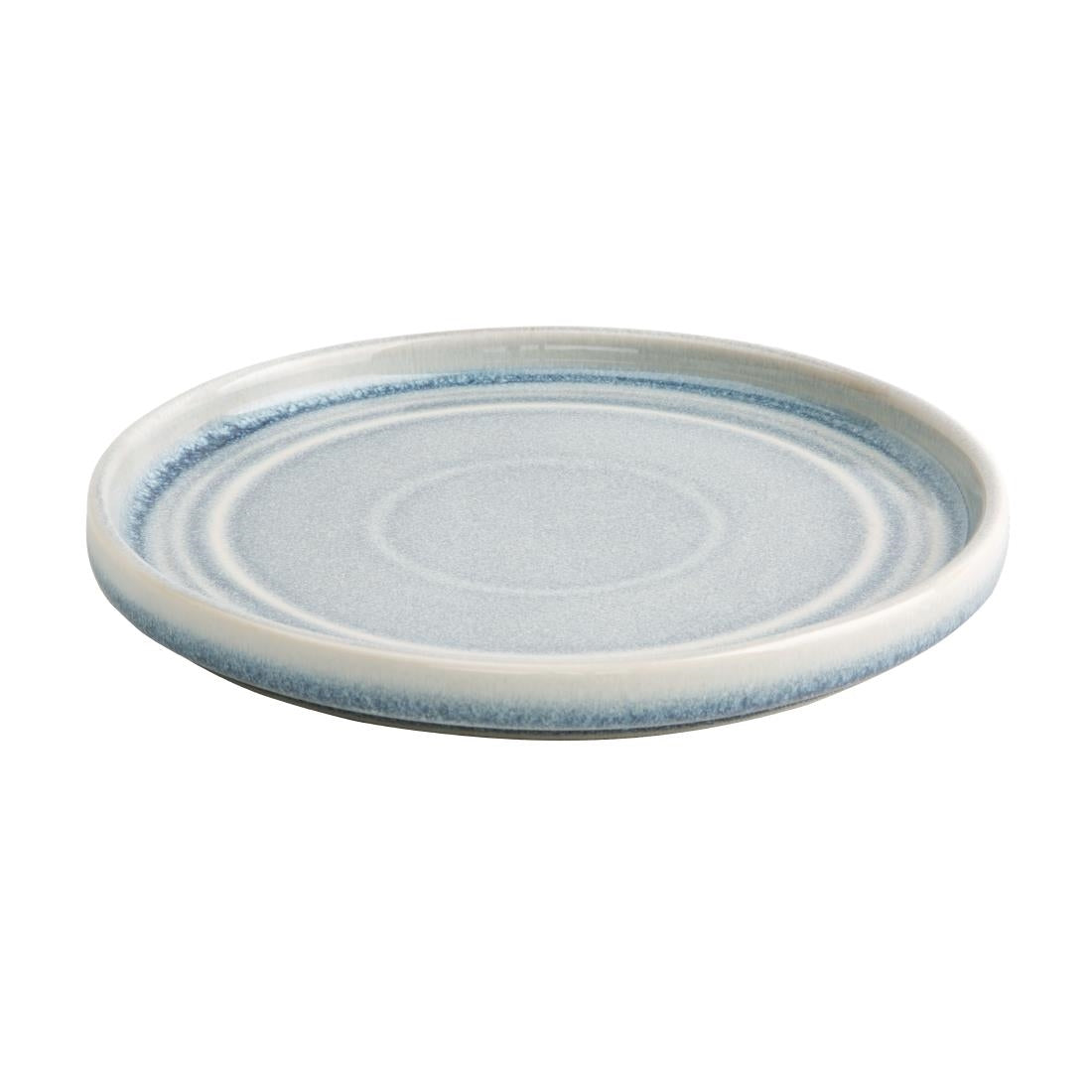 Olympia Cavolo Flat Round Plates Ice Blue 180mm (6 Pack)
