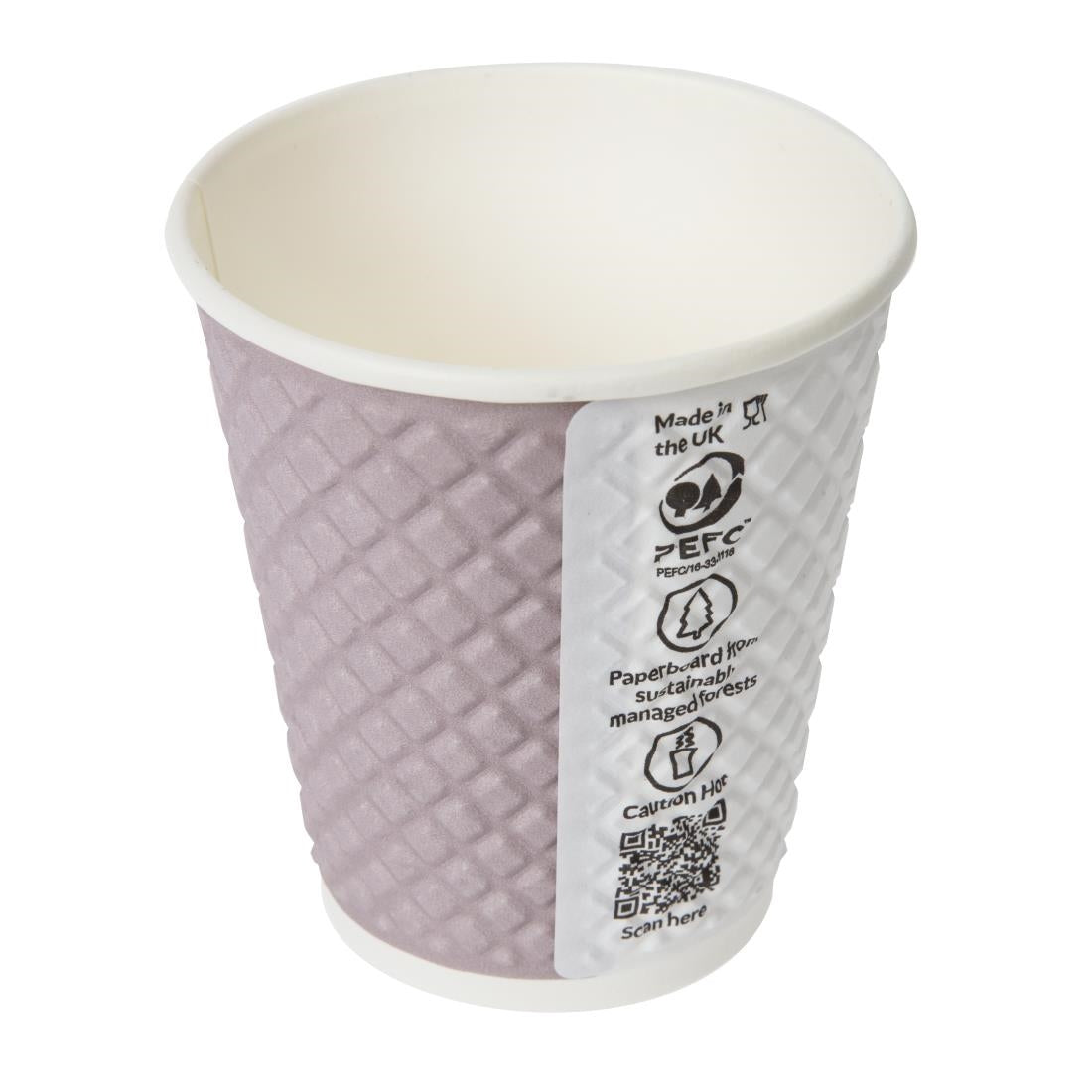 Huhtamaki Pause Disposable Coffee Cups Double Wall 256ml (925 Pack)