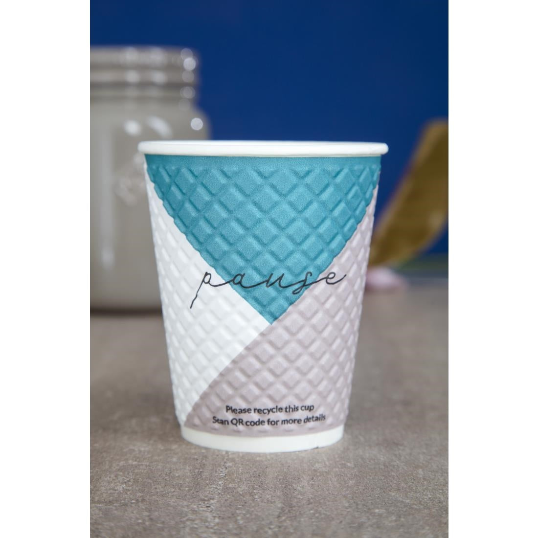 Huhtamaki Pause Disposable Coffee Cups Double Wall 340ml (740 Pack)