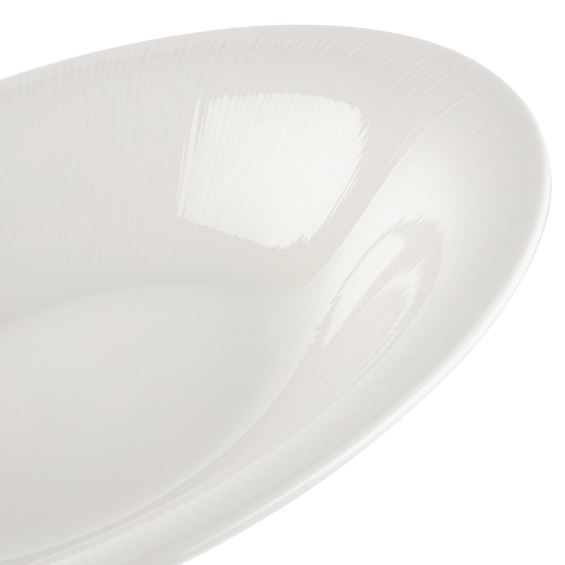 Royal Bone Ascot Embossed Wide Rim Bowls 300mm (6 Pack)