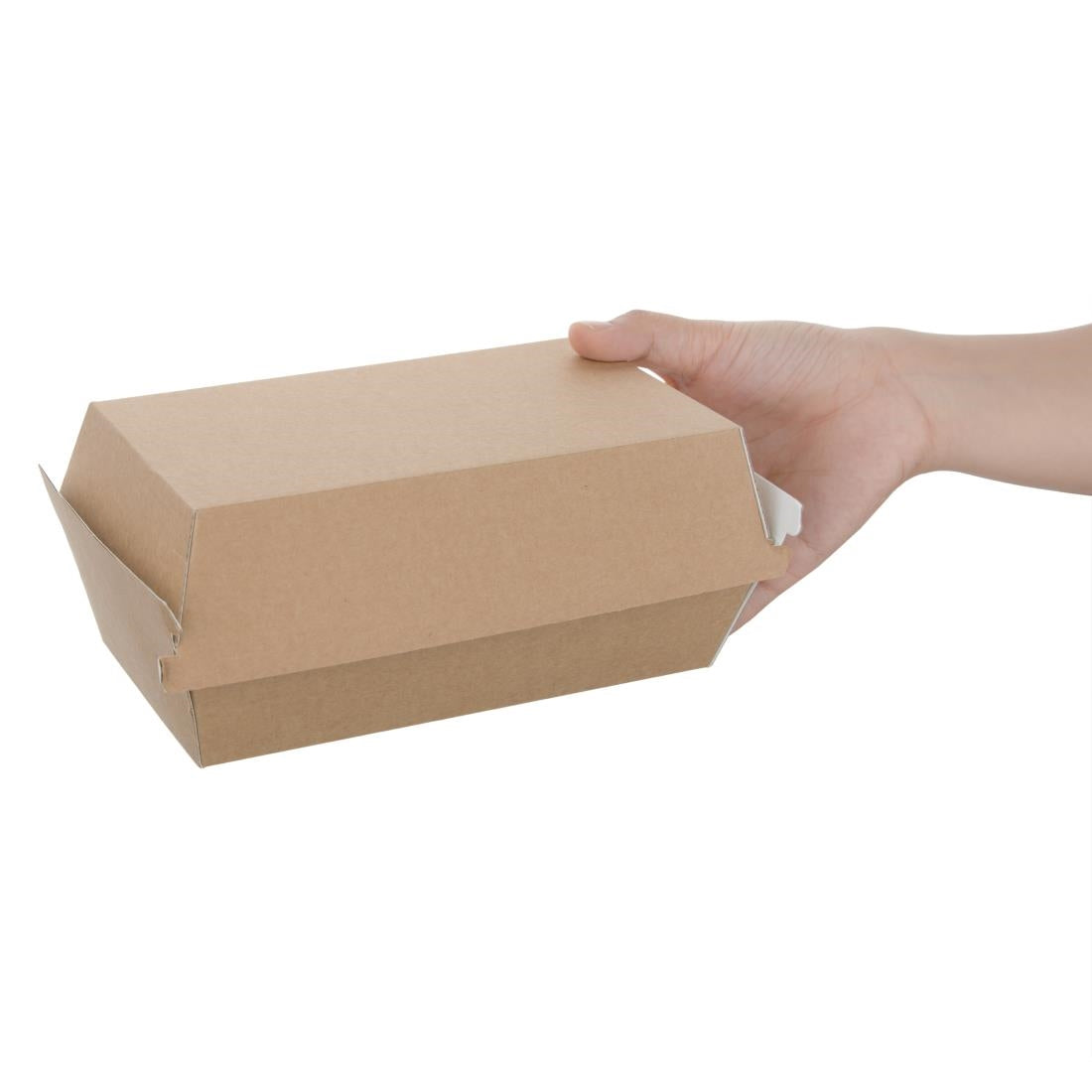 Fiesta Compostable Kraft Food Boxes Small 172mm (200 Pack)