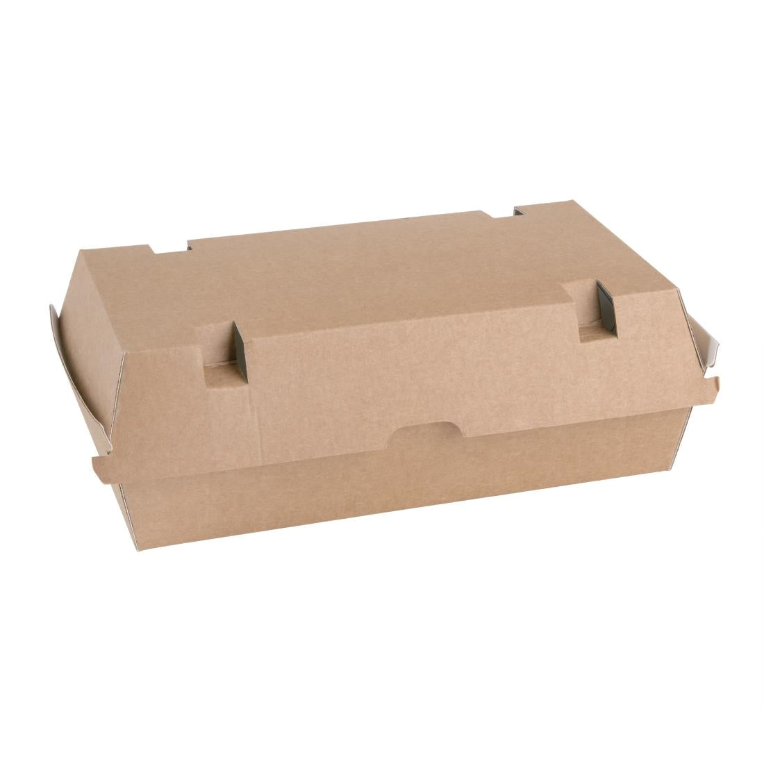 Fiesta Compostable Kraft Food Boxes Large 204mm (100 Pack)