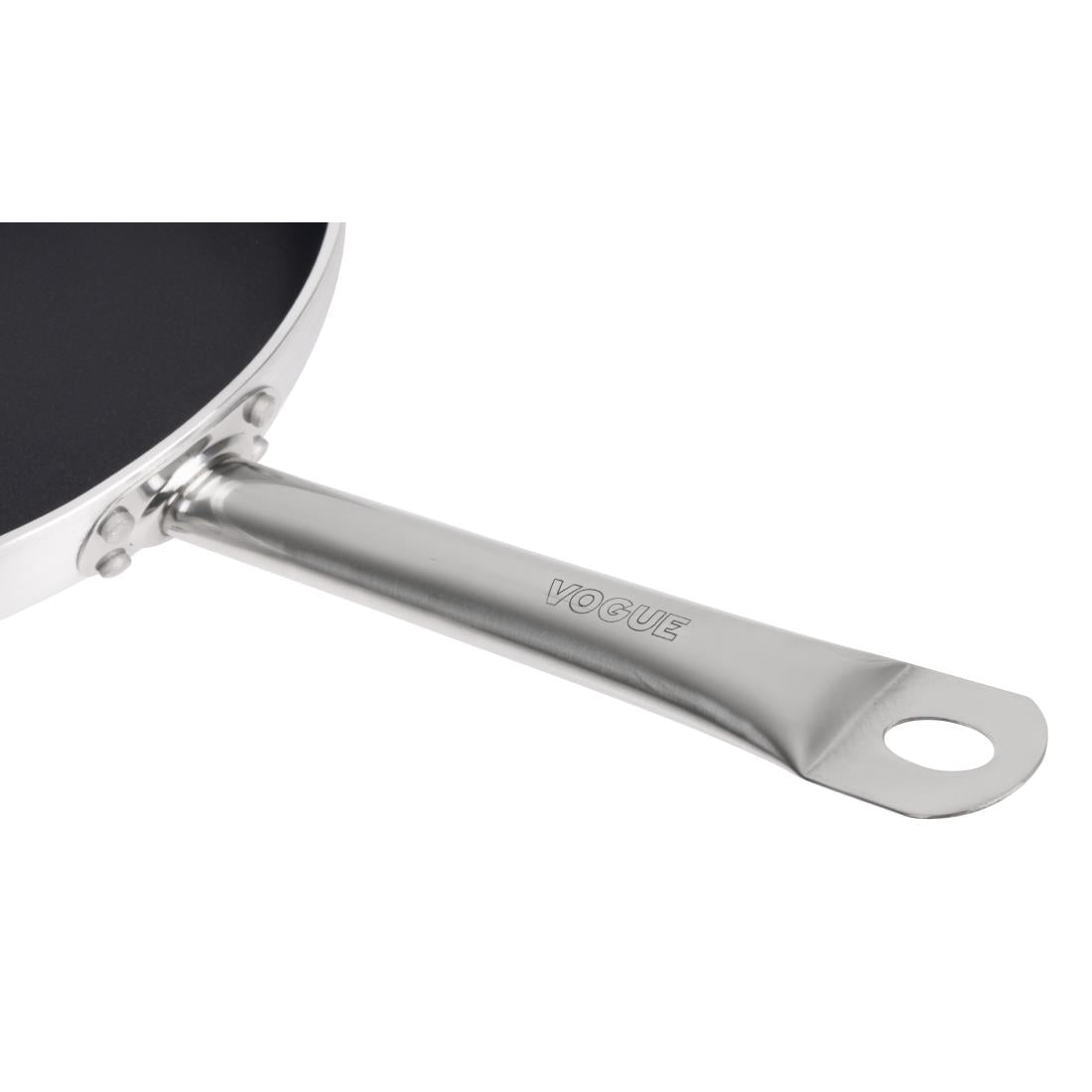 Vogue Aluminium Non-Stick Teflon Platinum Plus Frying Pan 30cm