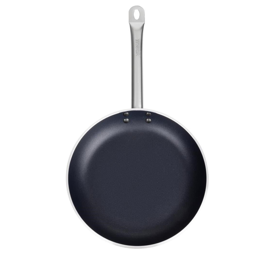 Vogue Aluminium Non-Stick Teflon Platinum Plus Frying Pan 32cm