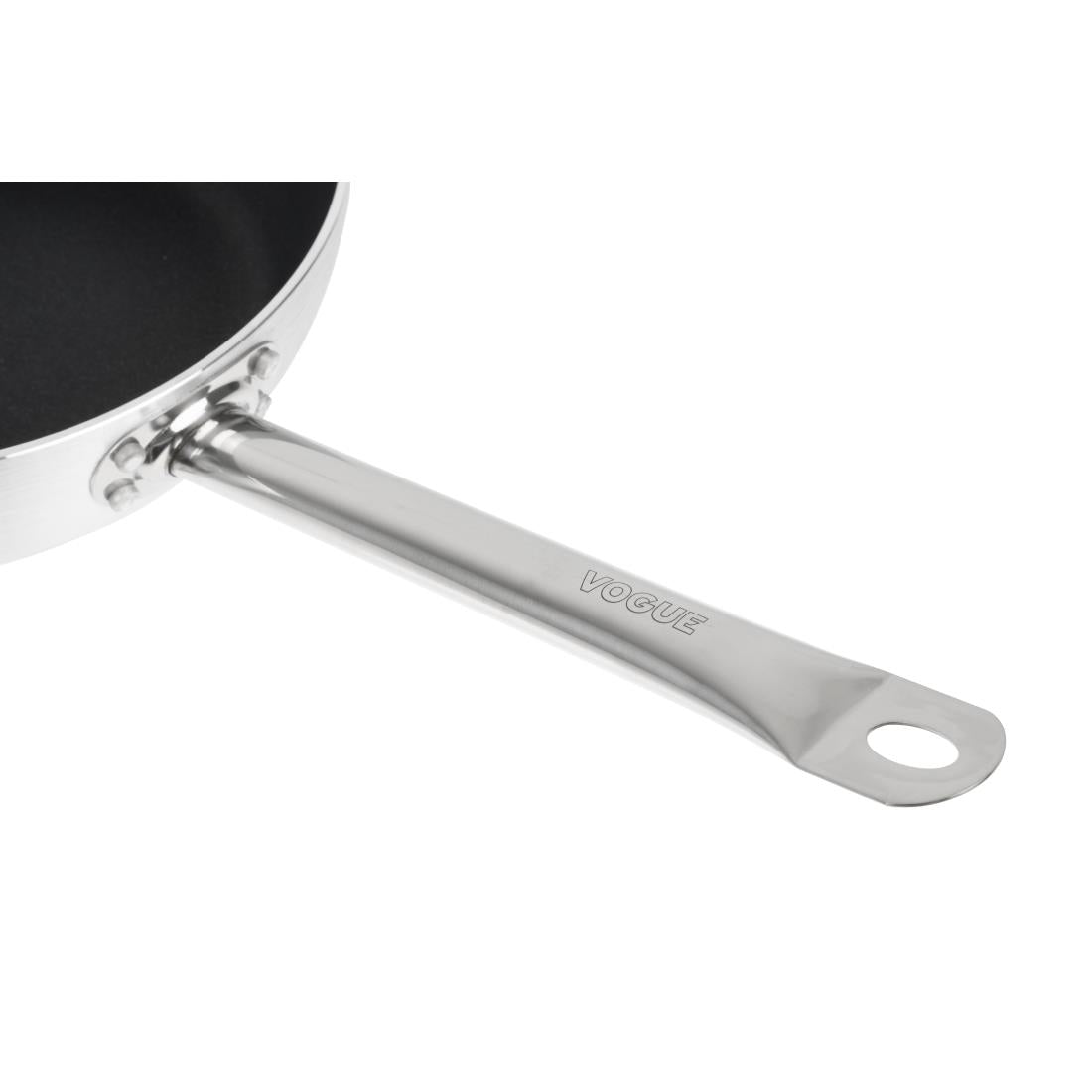 Vogue Aluminium Non-Stick Teflon Platinum Plus Sauté Pan 28cm