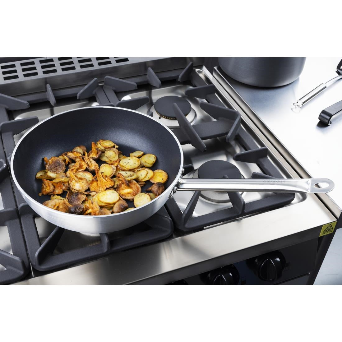 Vogue Aluminium Non-Stick Teflon Platinum Plus Sauté Pan 319mm