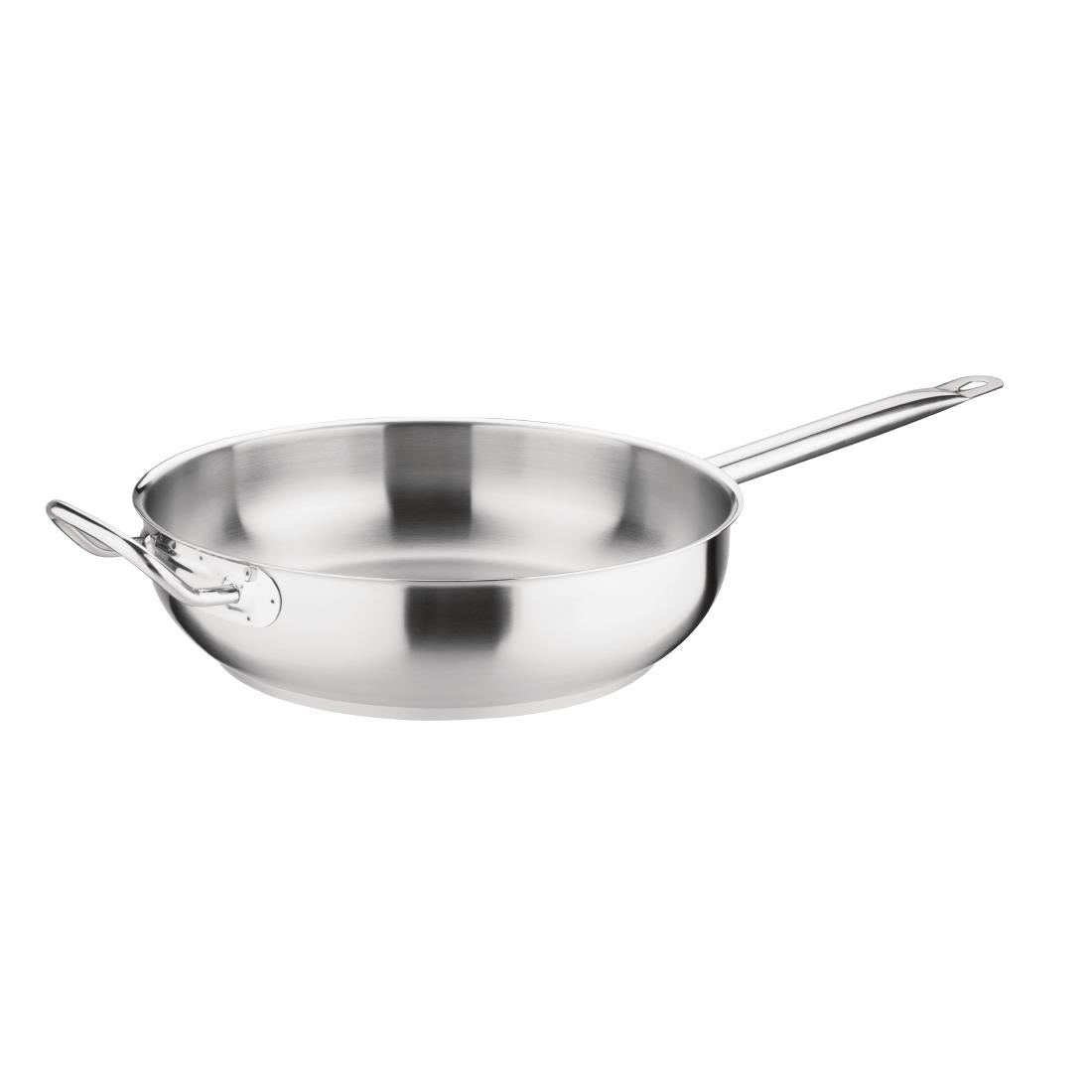 Vogue Stainless Steel Sauté Pan 30cm