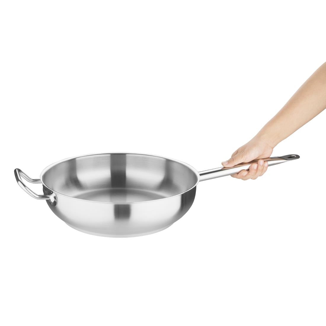 Vogue Stainless Steel Sauté Pan 30cm