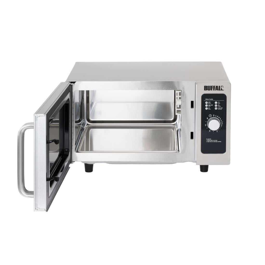 Buffalo Manual Commercial Microwave Oven 25Ltr 1000W
