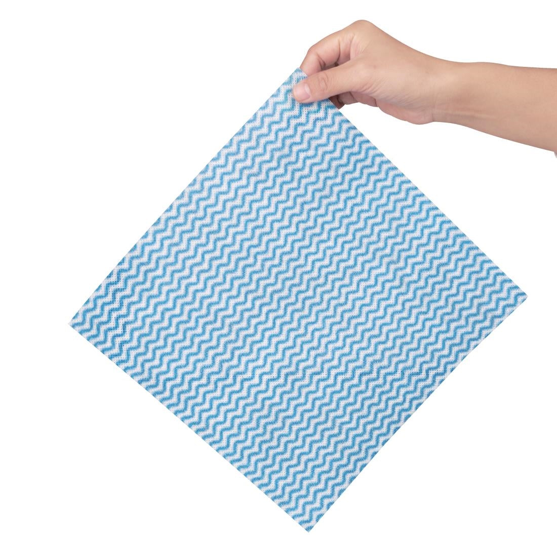 Nisbets Essentials Non-Woven Cloth Blue (Roll of 300 Sheets)