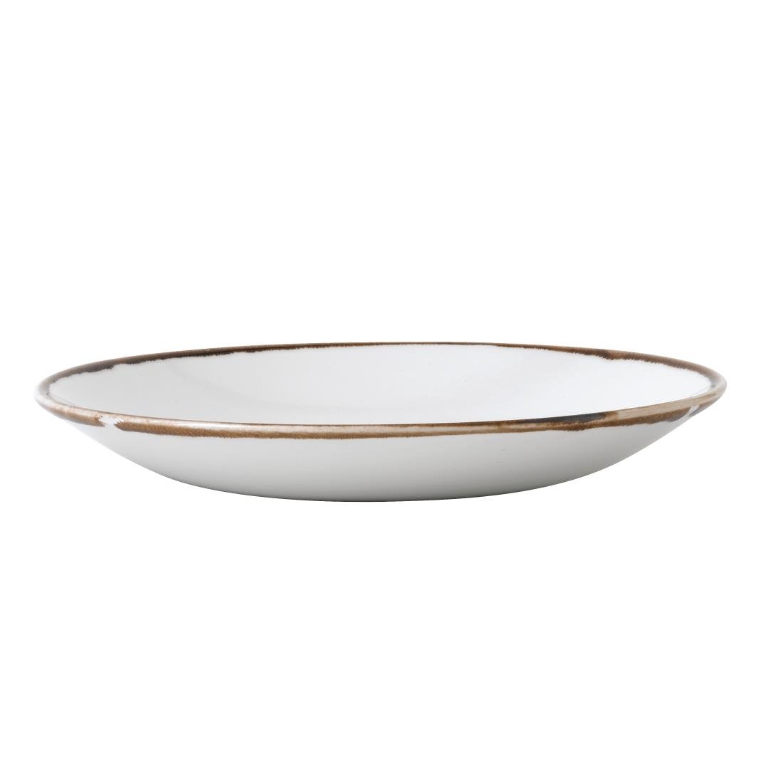 Dudson Harvest Deep Coupe Plates Natural 281mm (12 Pack)