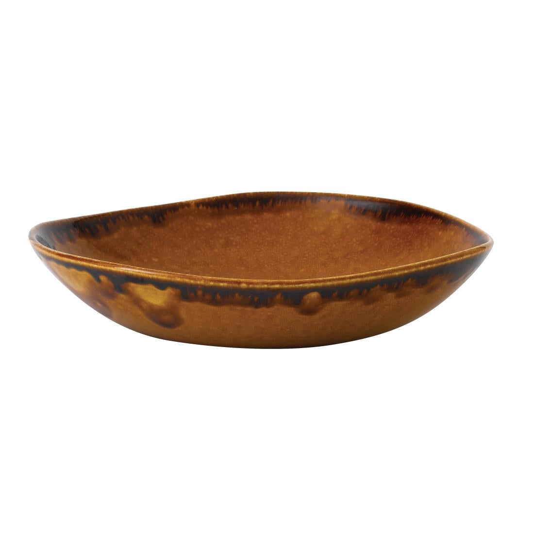 Dudson Harvest Trace Organic Bowls Brown 253mm (12 Pack)