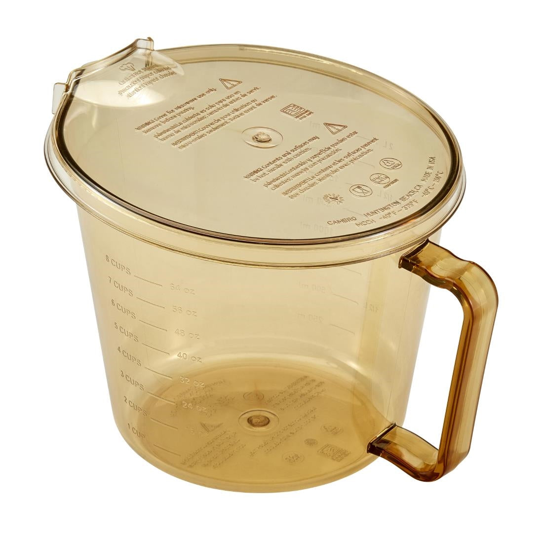 Cambro High Heat Measuring Jug Universal Lid
