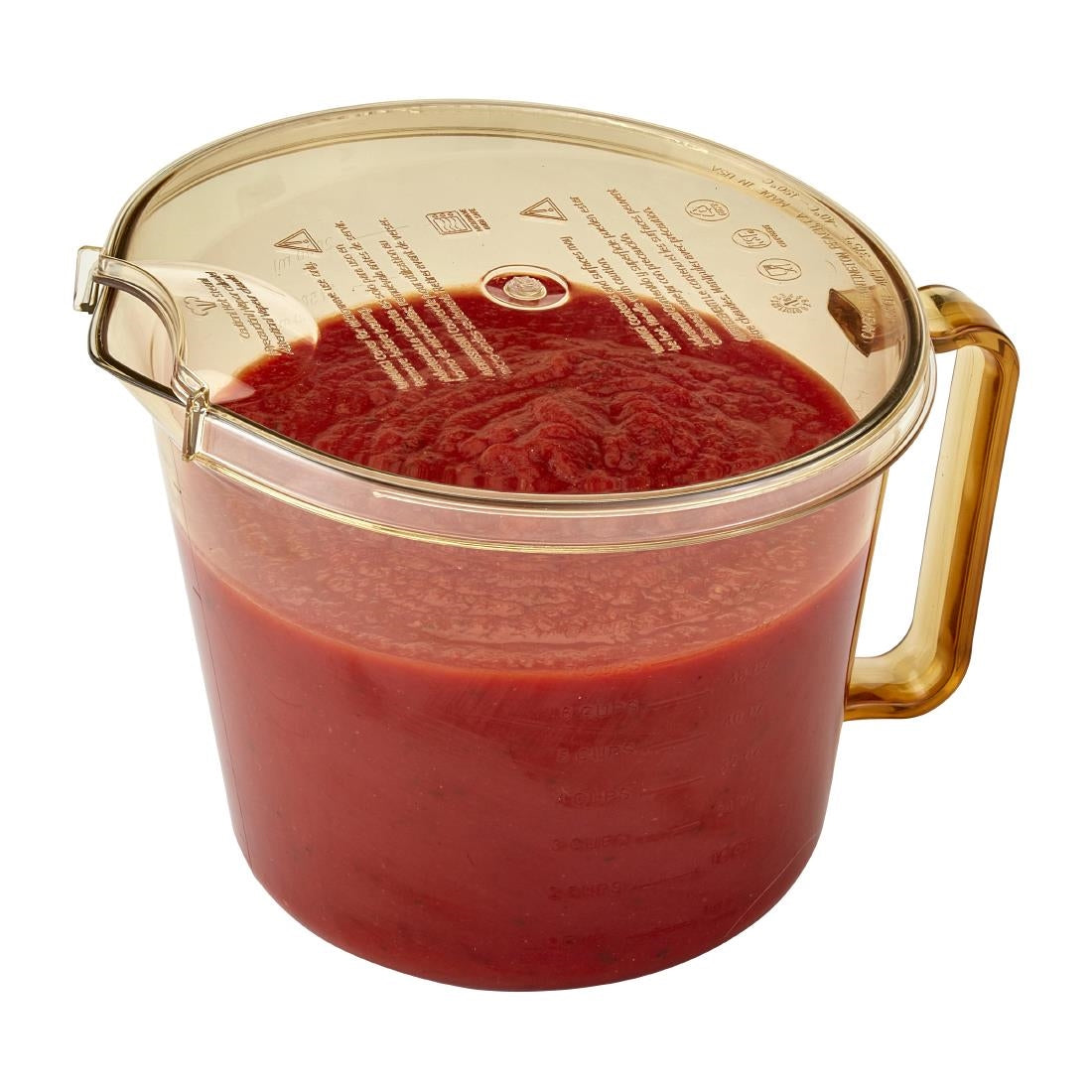 Cambro High Heat Measuring Jug Universal Lid