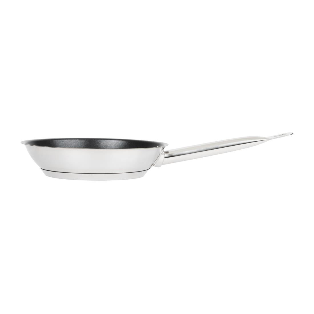 Vogue Stainless Steel Non-Stick Teflon Platinum Plus Frying Pan 20cm
