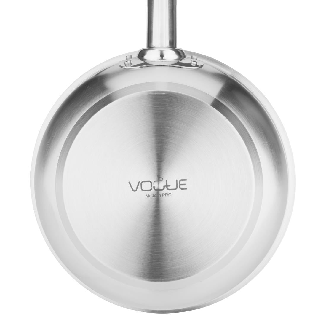 Vogue Stainless Steel Non-Stick Teflon Platinum Plus Sauté Pan 20cm