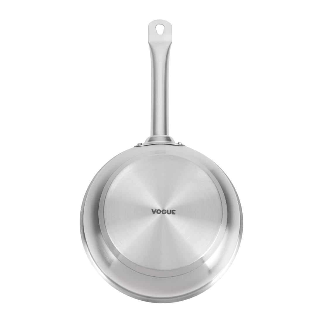 Vogue Stainless Steel Non-Stick Teflon Platinum Plus Sauté Pan 20cm