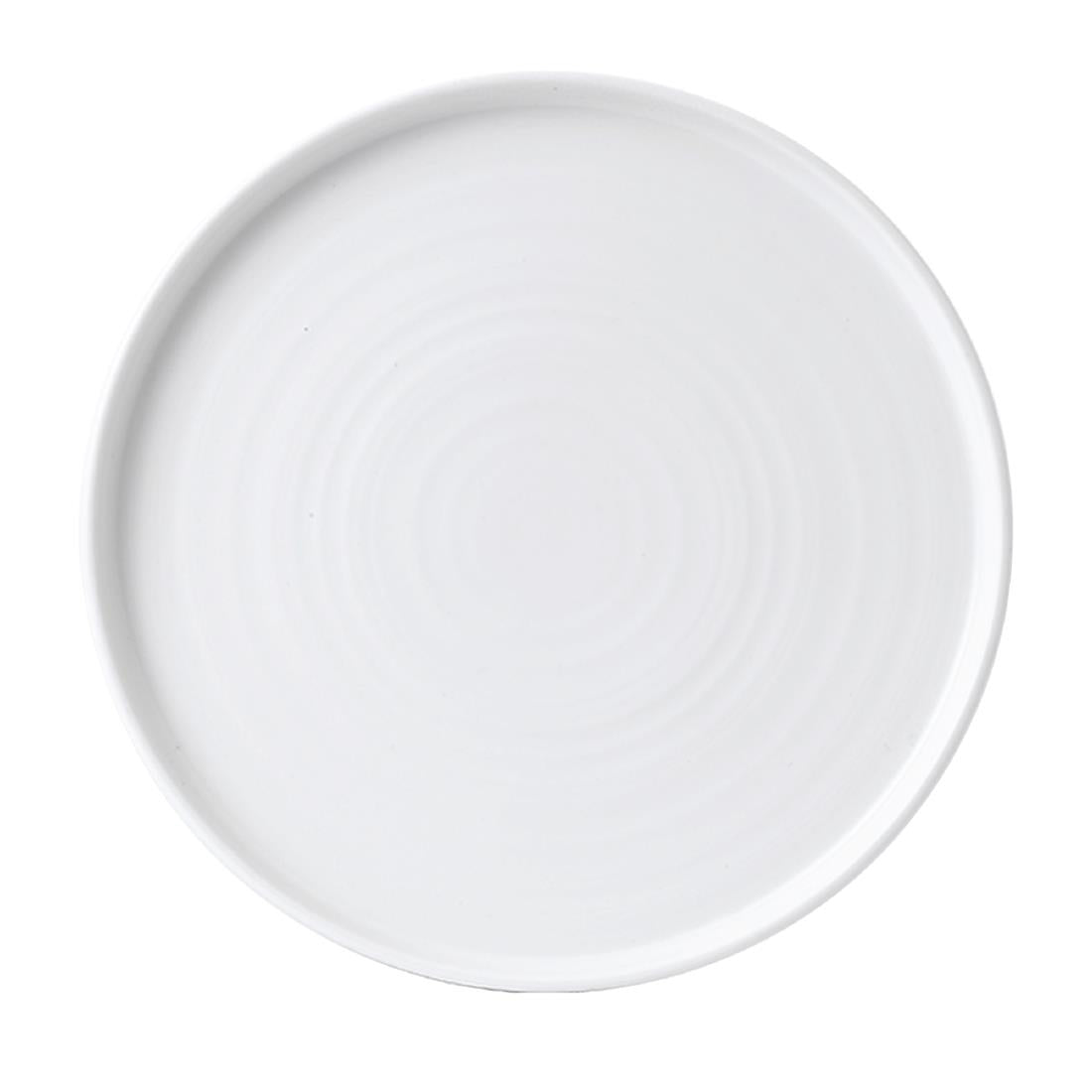 Churchill Chefs' Plates Walled Plates White 210mm (6 Pack)
