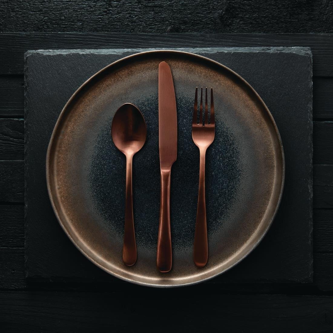 Olympia Cyprium Copper Table Spoon (12 Pack)
