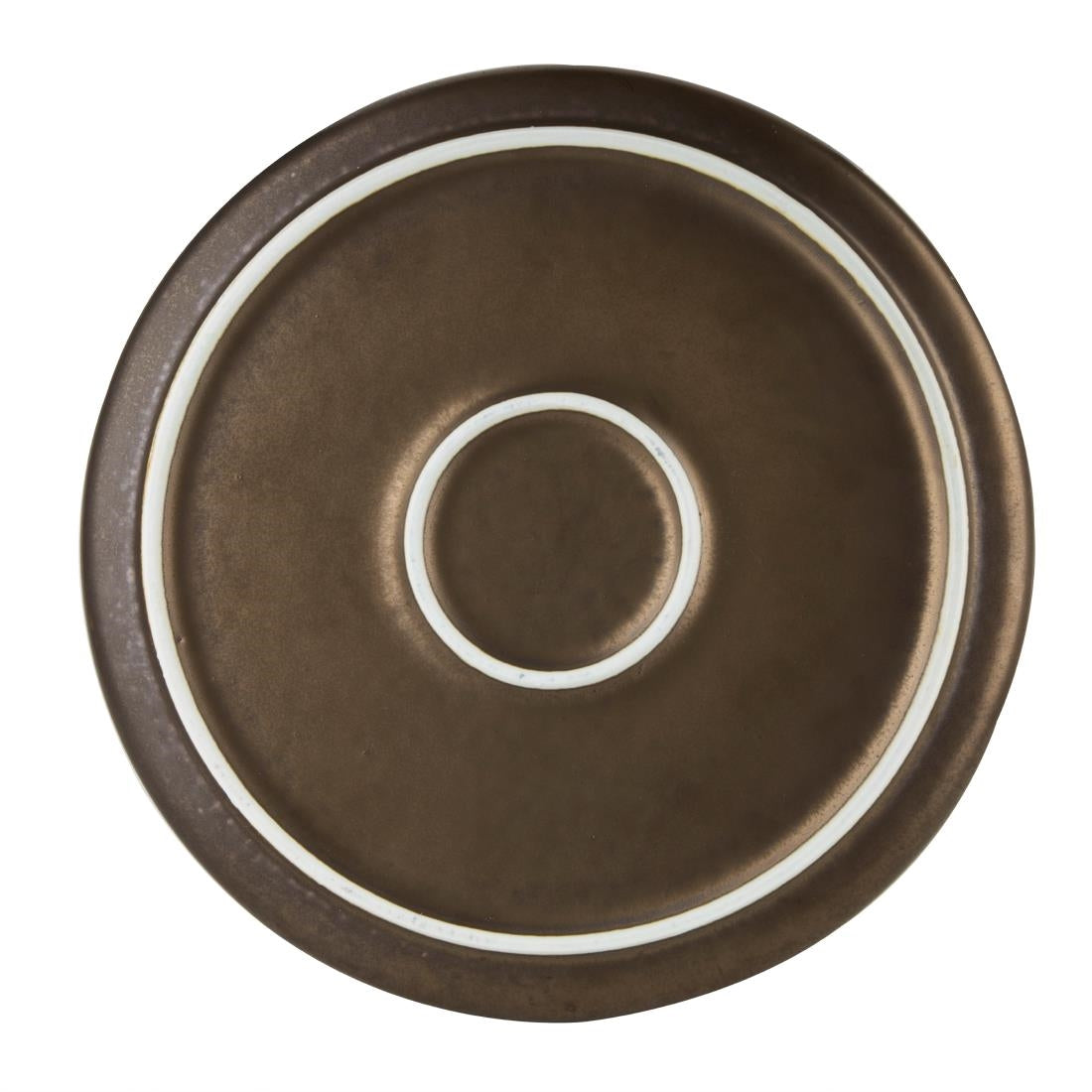 Olympia Ochre Flat Plates 220mm (6 Pack)