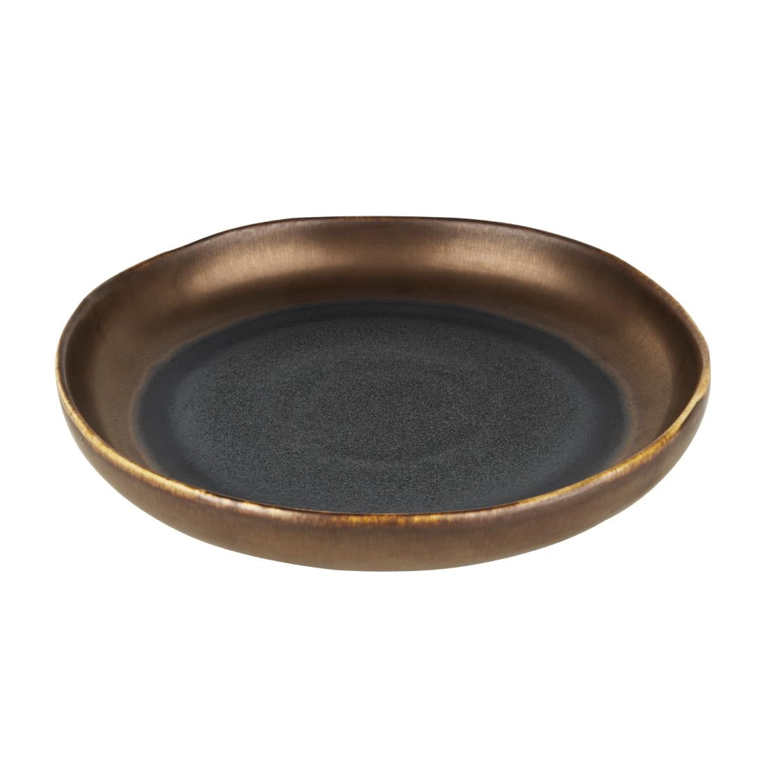 Olympia Ochre Flat Bowls 210mm (6 Pack)