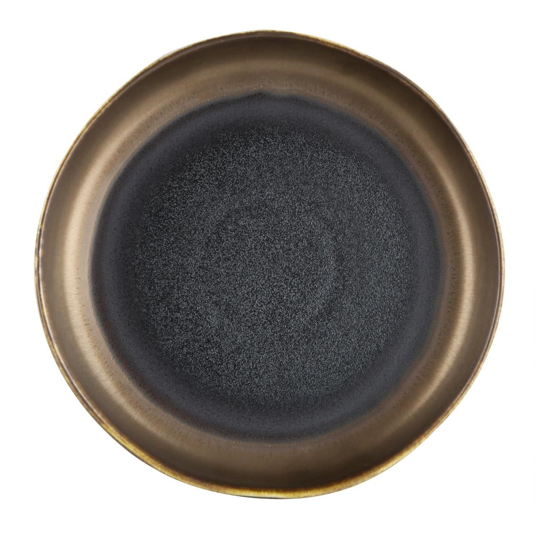 Olympia Ochre Flat Bowls 210mm (6 Pack)