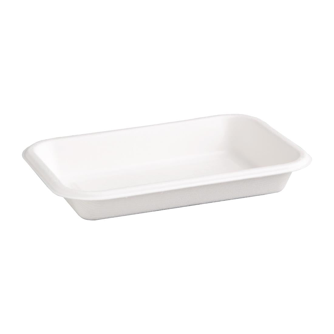 Fiesta Compostable Bagasse Food Trays 12oz (50 Pack)