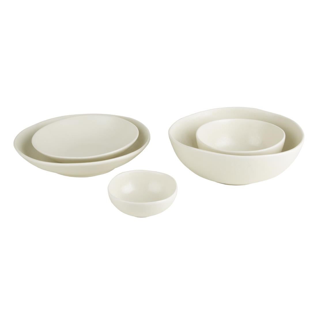 Olympia Build-a-Bowls Deep Bowls White 225mm (4 Pack)