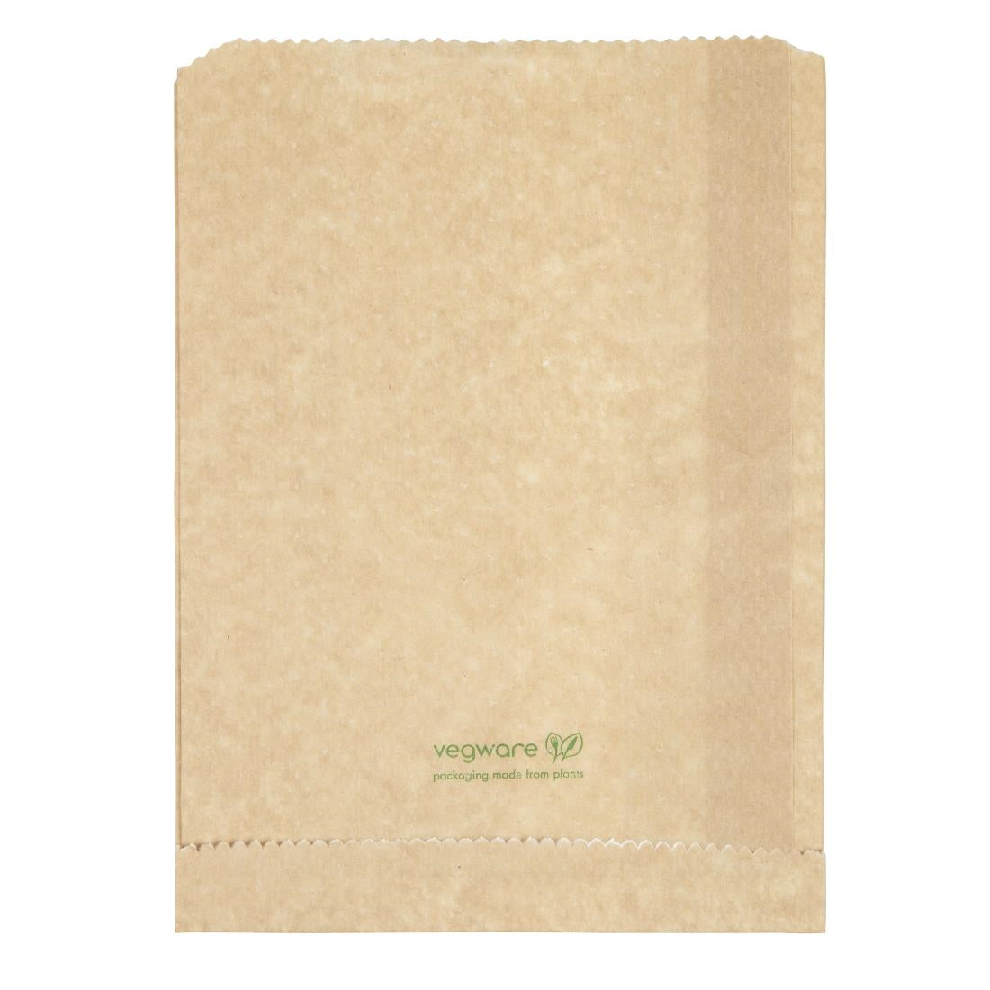 Vegware Compostable Therma Paper Hot Food Bags 292 x 127mm (500 Pack)