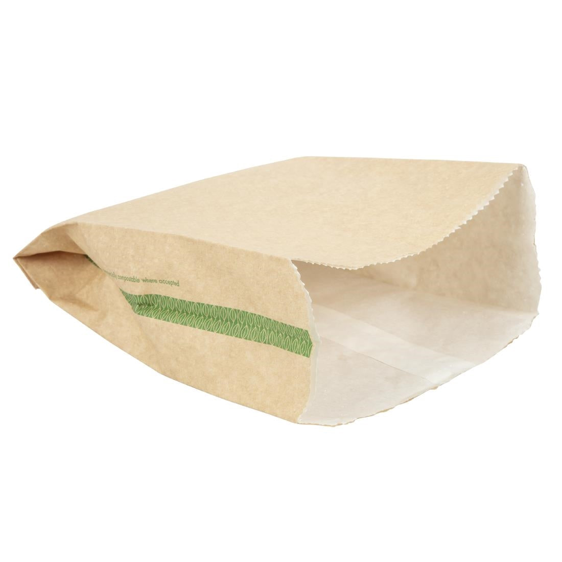 Vegware Compostable Therma Paper Hot Food Bags 292 x 127mm (500 Pack)