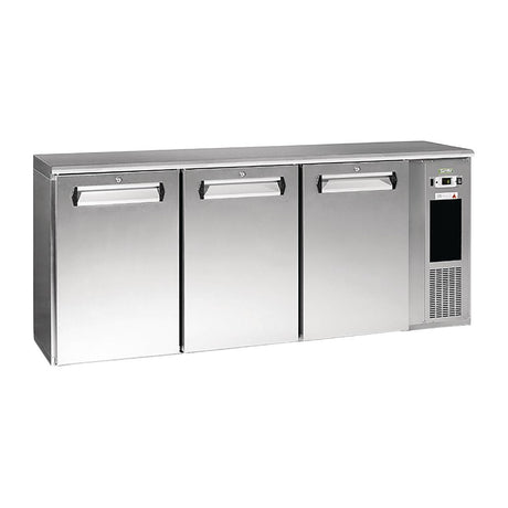 Gamko E3 Bottle Cooler 3 Hinged Doors Stainless Steel 537Ltr