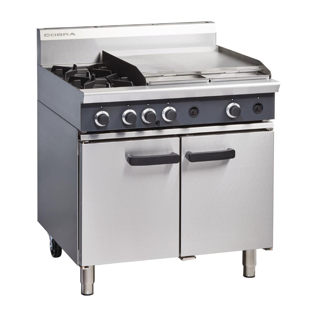 Blue Seal Cobra Natural Gas Oven Range with Griddle CR9B