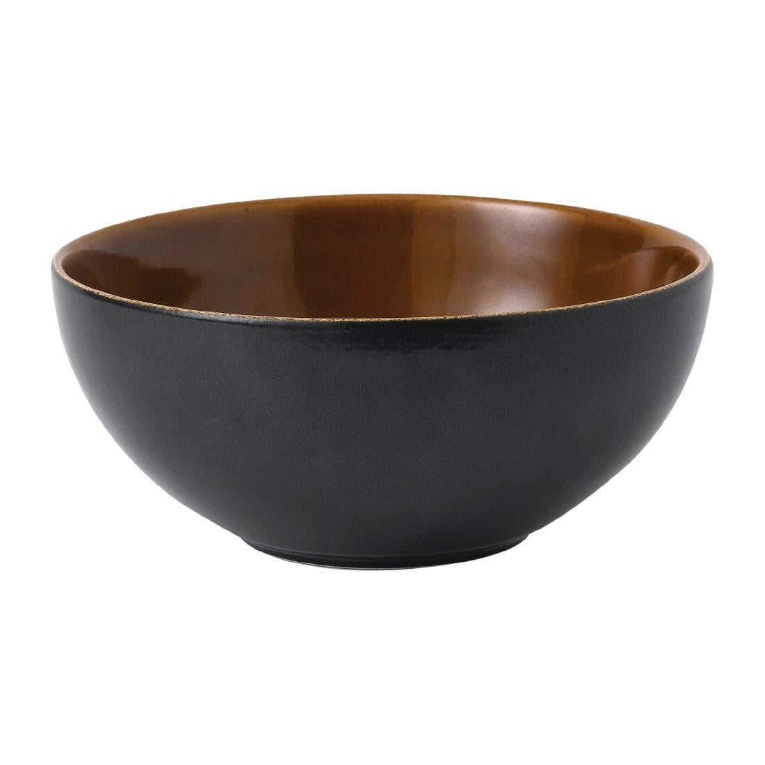 Churchill Nourish Noodle Bowls Black Onyx Two Tone 183mm (6 Pack)