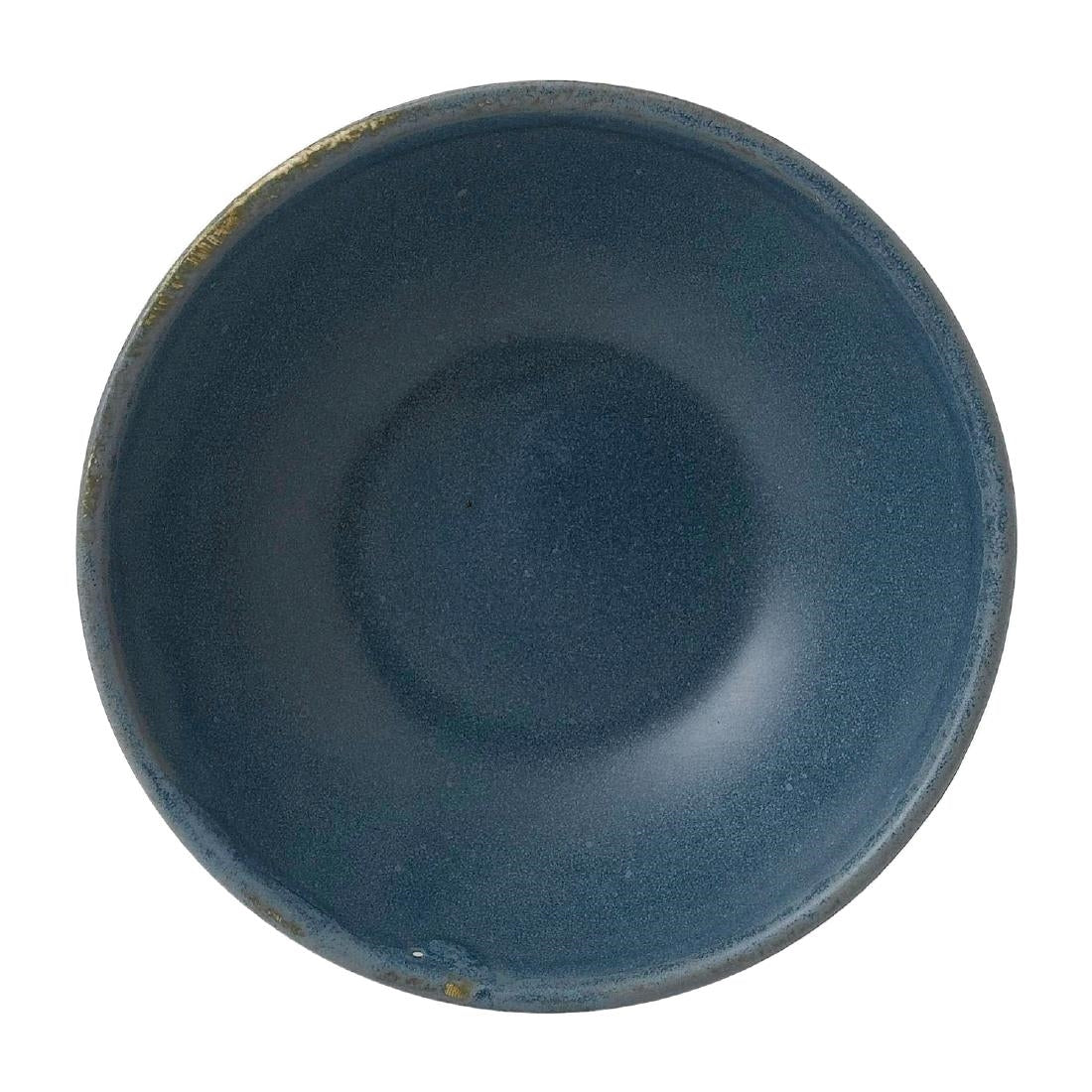 Churchill Super Vitrified Nourish Oslo Contour Shallow Bowls Blue 130mm (12 Pack)