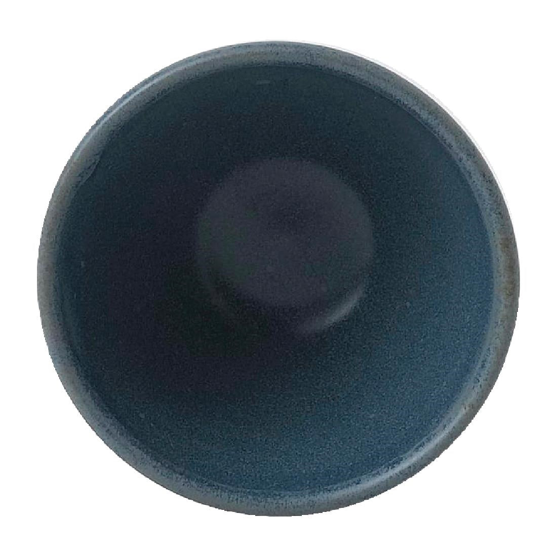 Churchill Super Vitrified Nourish Oslo Blue Contour Dip Pots 60ml (12 Pack)