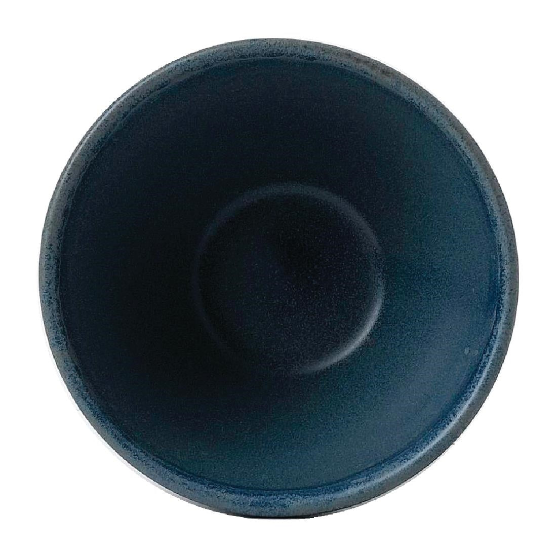 Churchill Super Vitrified Nourish Oslo Blue Contour Dip Pots 110ml (12 Pack)