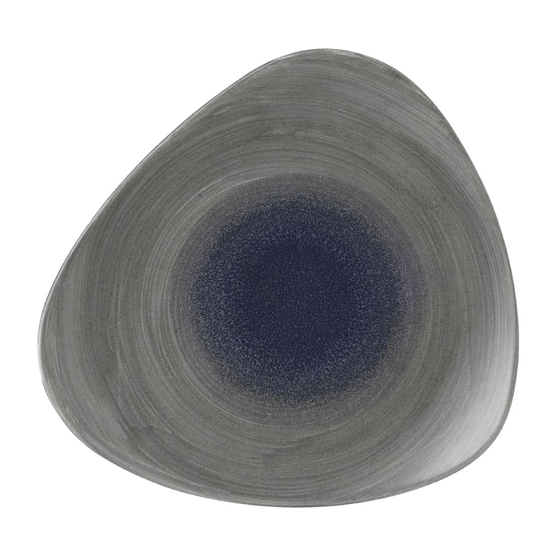 Churchill Stonecast Aqueous Lotus Plates Grey 305mm (6 Pack)